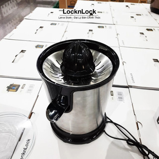 [Chính Hãng] Máy Vắt Cam Bằng Thép Không Gỉ Lock&Lock EJJ226BLK Bảo Hành 24 Tháng - Larva Store