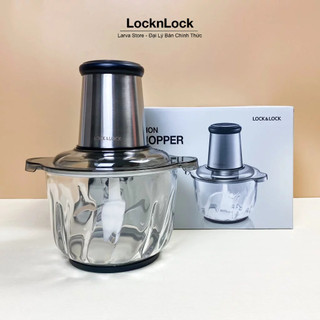 [Chính Hãng] Máy Xay Thịt Lock&Lock Cối Lớn Chạy Khỏe EJM186 SLV 2.4 Lít - Larva Store