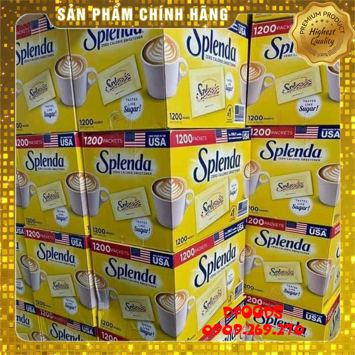 Đường ăn kiêng Splenda Mỹ dùng uống trà, cà phê