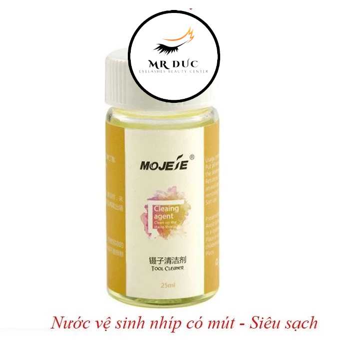 nước rửa nhíp có mút, ad mút _ dụng cụ nối mi