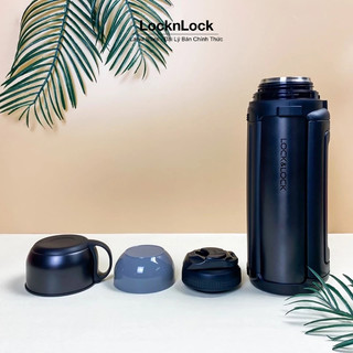 Bình Giữ Nhiệt Lock&Lock New Giant Hot Tank LHC1427 (1.8l) - Đen - Larva Store