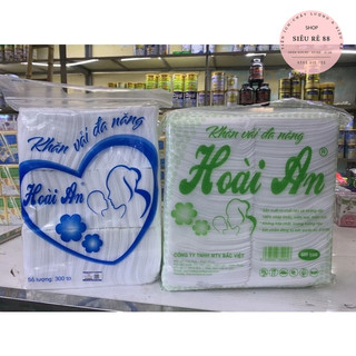 Khăn khô đa năng hoài an, giấy khô đa năng 200g - 300g - 600g mềm mịn không mùi an toàn cho bé 88426 siêu rẻ 88