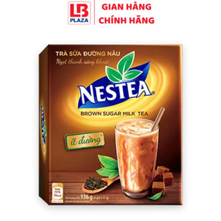 Trà sữa đường nâu Nestea 136g (8*17g)