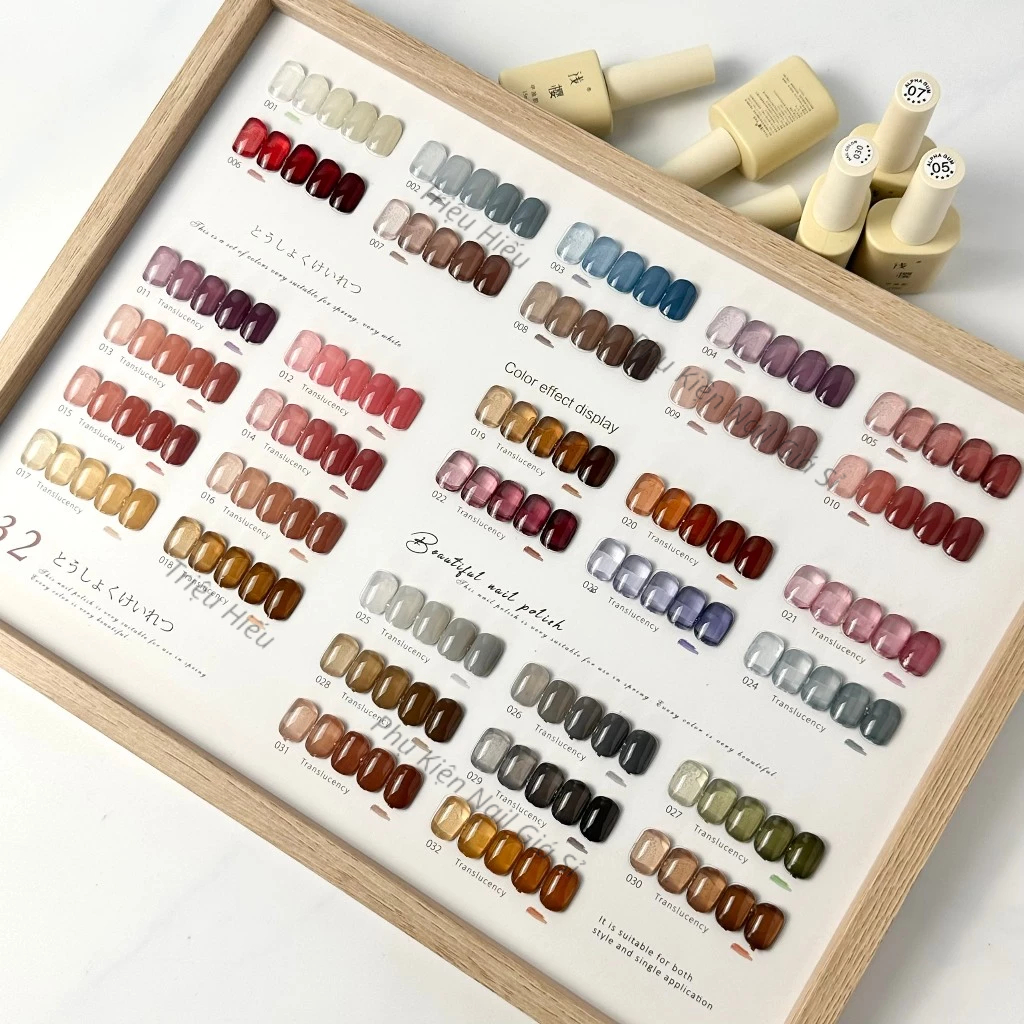 Sét sơn thạch 32 màu tặng kèm bảng màu