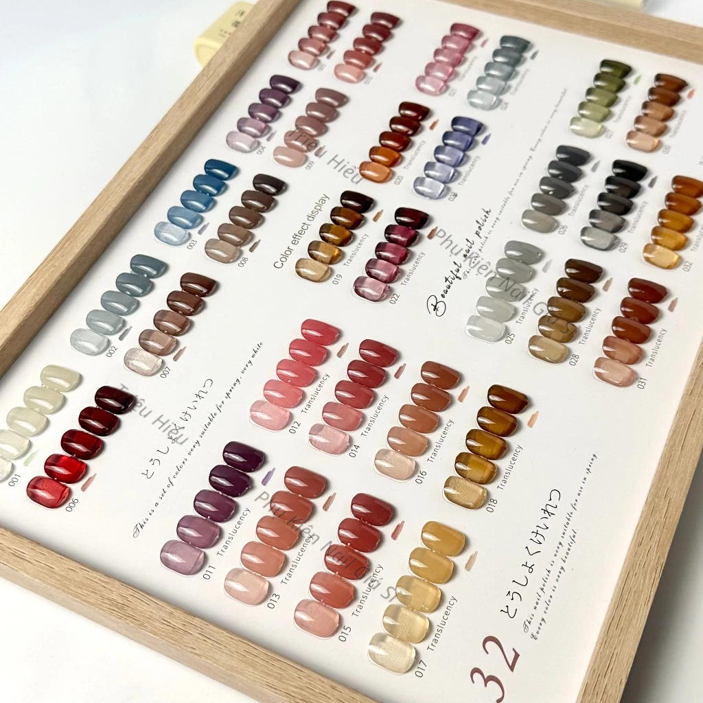 Sét sơn thạch 32 màu tặng kèm bảng màu