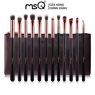 Bộ cọ mắt 12 cây msq rose gold 12 pcs eyes kit