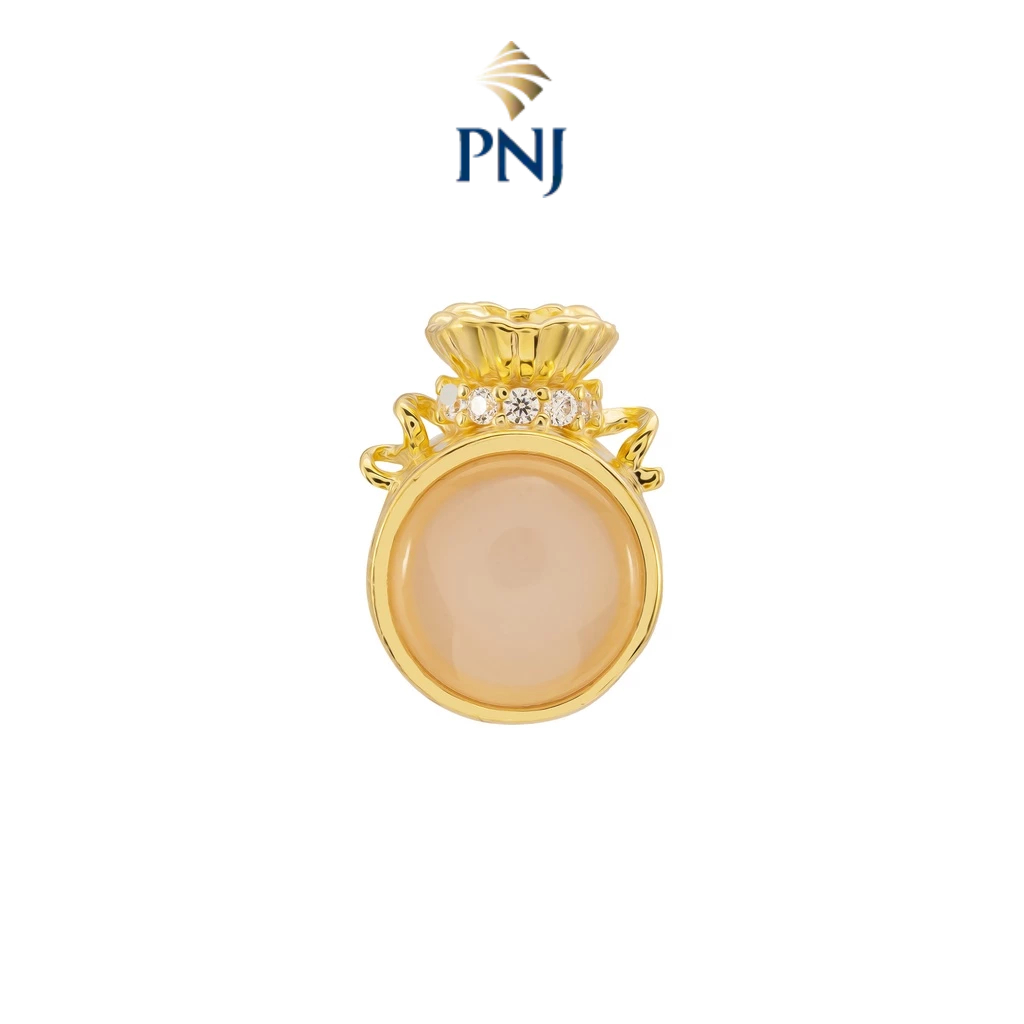 Hạt Charm Bạc đính ngọc trai PNJSilver NHXMY060000