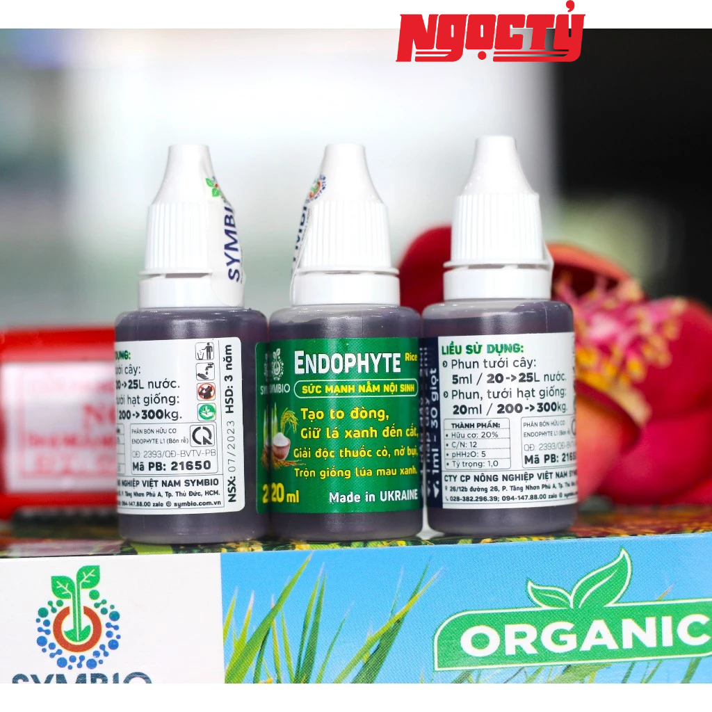 ENDOPHYTE Rice 20ml của SYMBIO