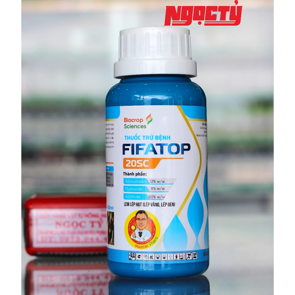 FIFATOP 20SC Dung tích mới 200ml của Biocrop Siences phòng trị lem lép hạt