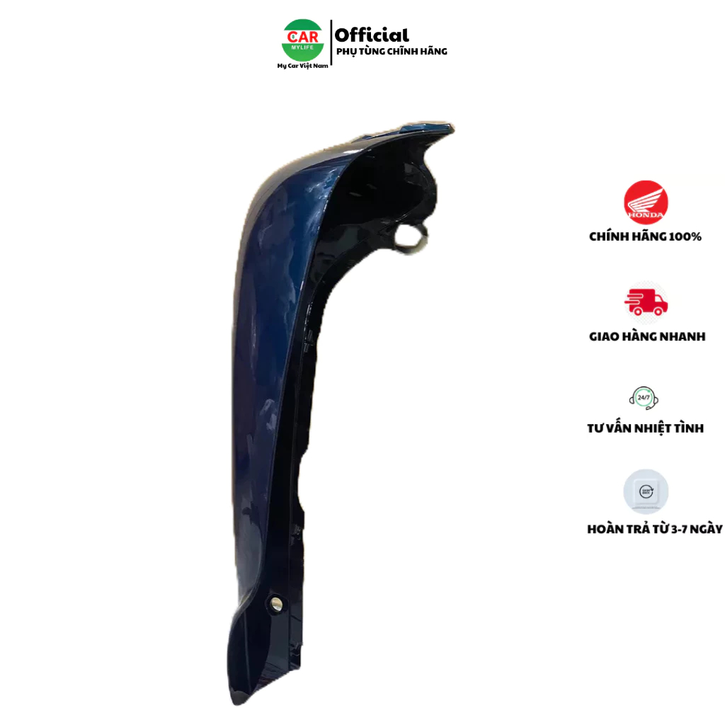 Cánh yếm bên trái - bửng yếm HONDA FUTURE 1 màu Xanh lục. 64440KFL890ZG