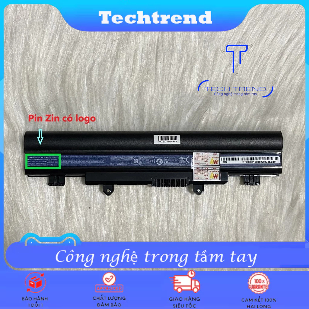 Pin Laptop Acer 6 Cell Model E5-472 E5-471 E5-411 E5-421 AL14A32