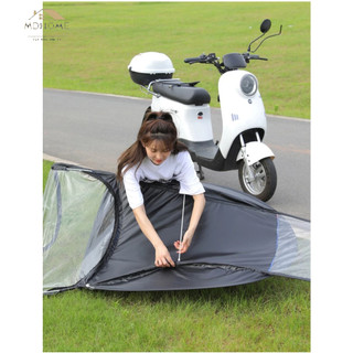 mái che xe máy gấp gọn MD Home