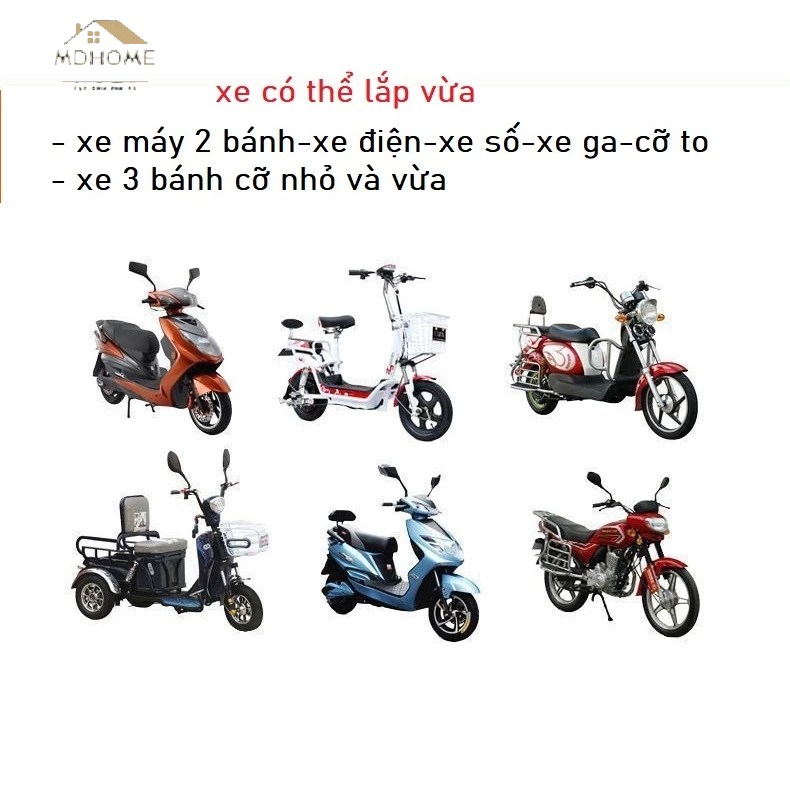 Tấm chắn gió xe máy MD Home