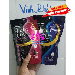 Trà giảm cân night diet tea orihiro 20 gói - 24 gói