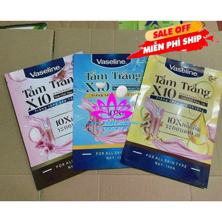 Tắm trắng Vasaline X10 chuyên Spa Chuẩn màu ngẫu nhiên