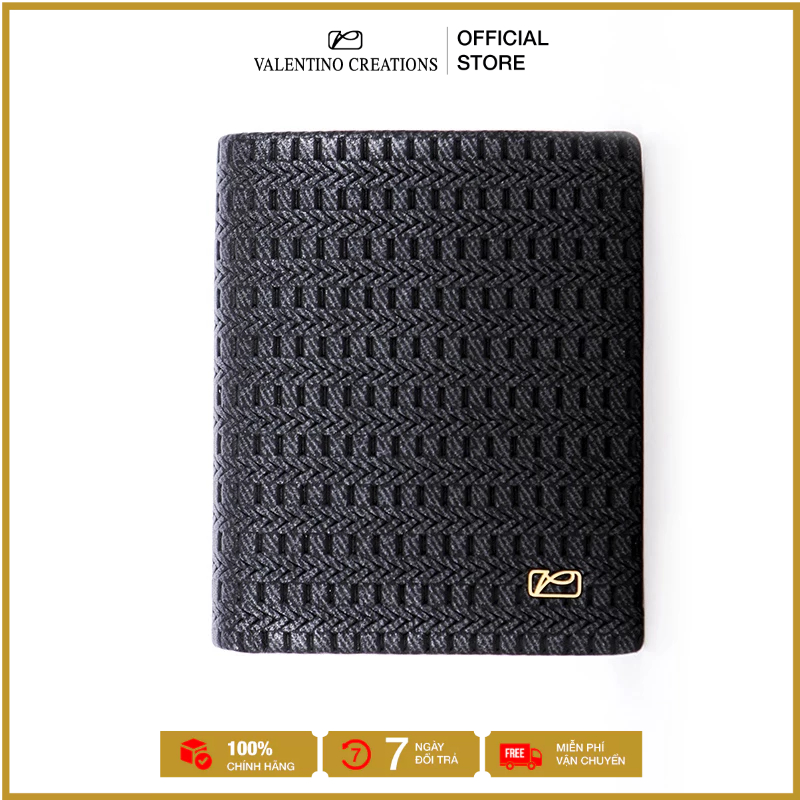 Ví Nam Valentino Creations -LSA-230064-BLK