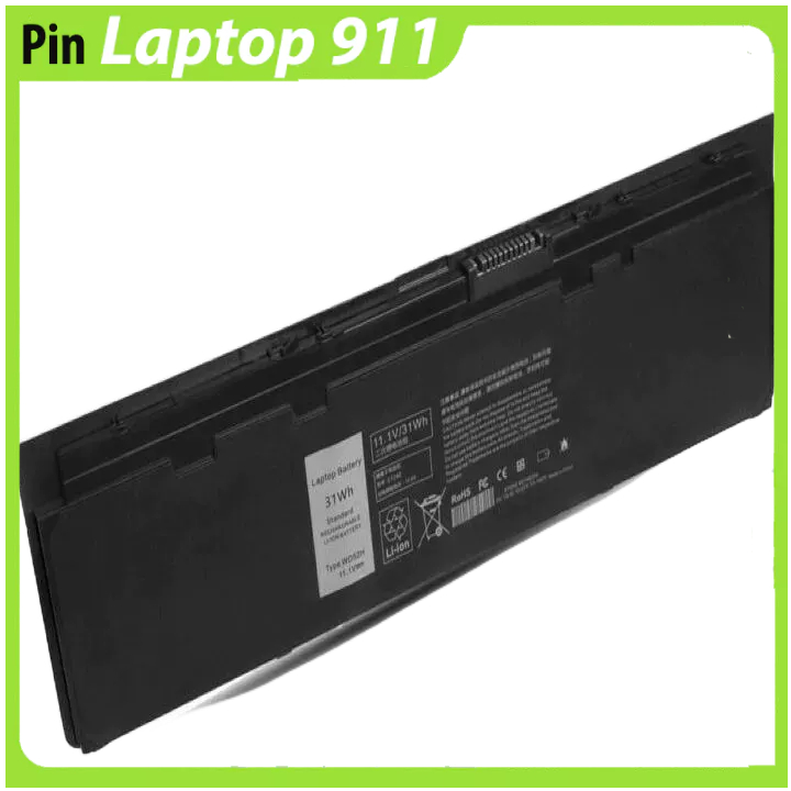 Pin Dell Latitude 12 7000 7240 E7240 E7250 VFV59 WD52H – 4 CELL