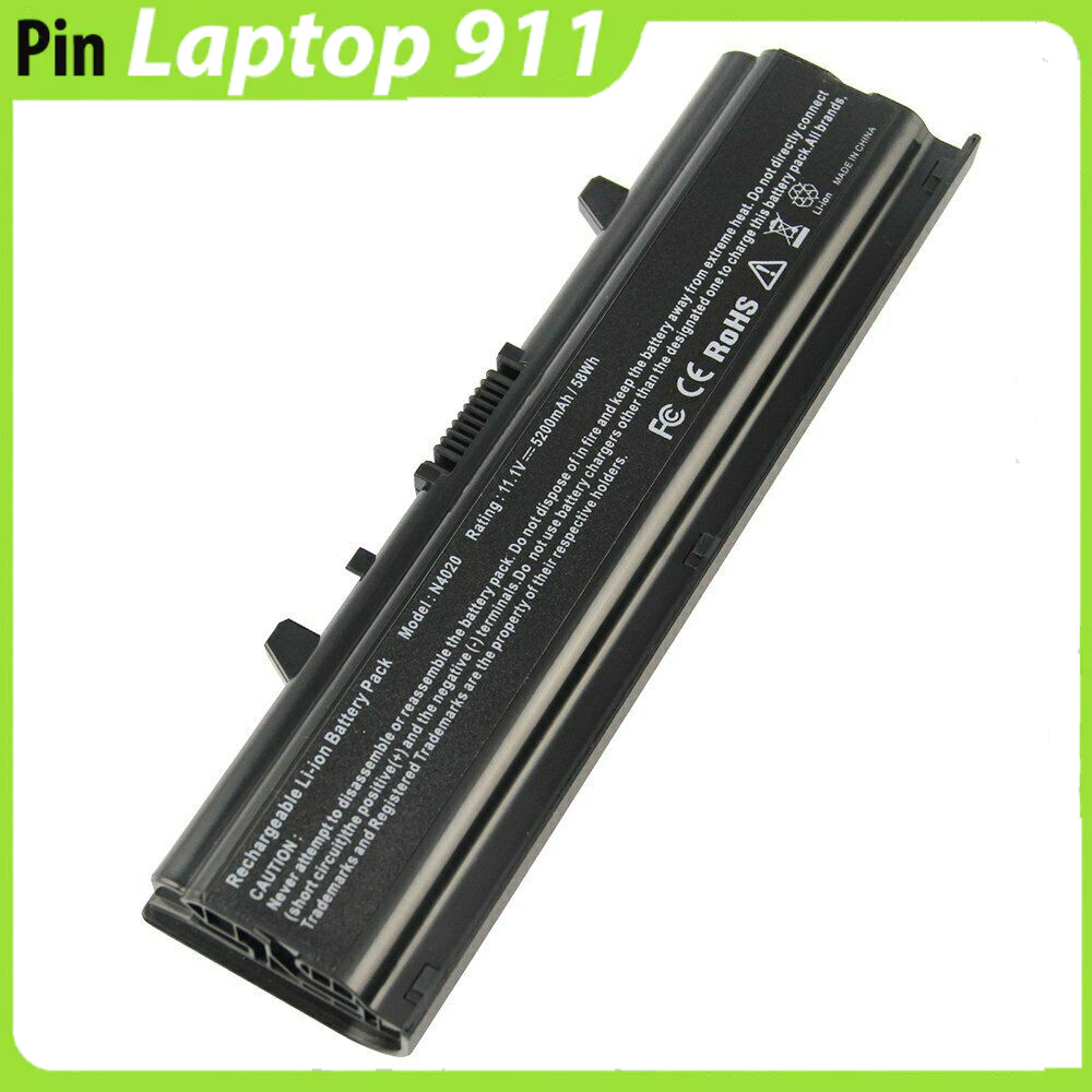 Pin Laptop Pin DELL Inspiron 14V N4030 N4020 M5030 M4050 FMHC10 TKV2V YPY0T 6cell BẢO HÀNH ĐỔI MỚI 12 THÁNG