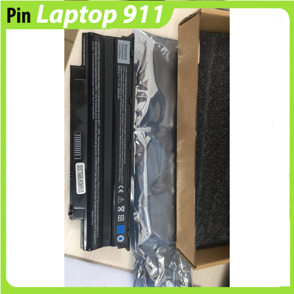 Pin Dell N4010 N5010 N5110 N4050 N4110 N3420 1440 1450 N5040 N5050  N5030 N3010 N4040 N7010 N7110 3450 3550_6CELL