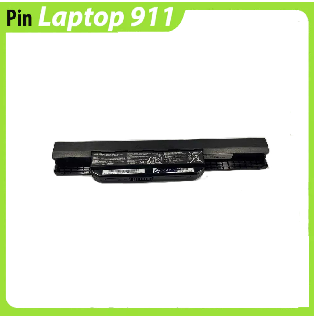 Pin laptop Asus A43, A54, A83, K43, X43, K53, X44H - pin laptop Asus A43, A53, K53