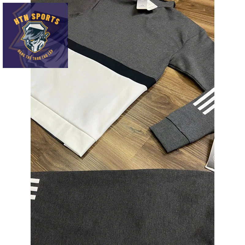 Bộ thể thao Adidas chất nỉ cao cấp logo thêu chi tiết mẫu new 2023