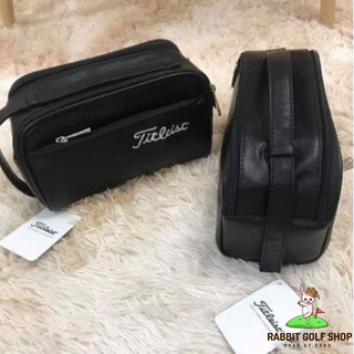 Túi cầm tay Golf Titleis da sần - Túi golf cầm tay mini nhỏ gọn tiện lợi