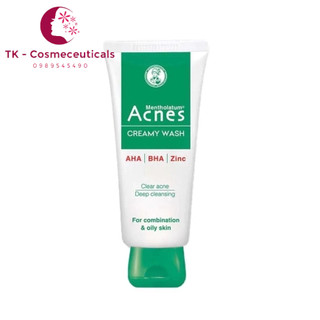 Gel Rửa Mặt Kiểm Soát Nhờn Acnes / Kem Rửa Mặt Ngăn Ngừa Mụn Acnes - 100g
