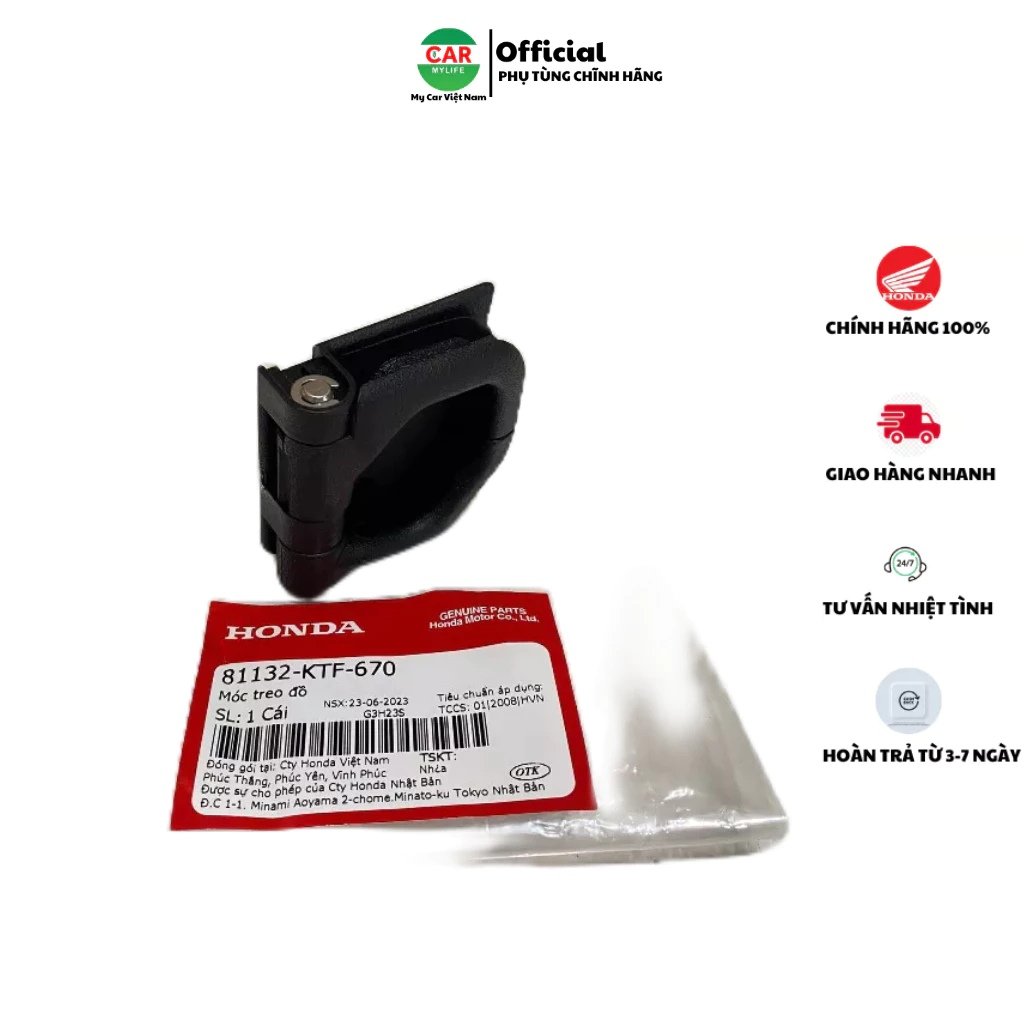 Móc treo đồ xe máy HONDA SH 125&150, LEAD 125, SH MODE.