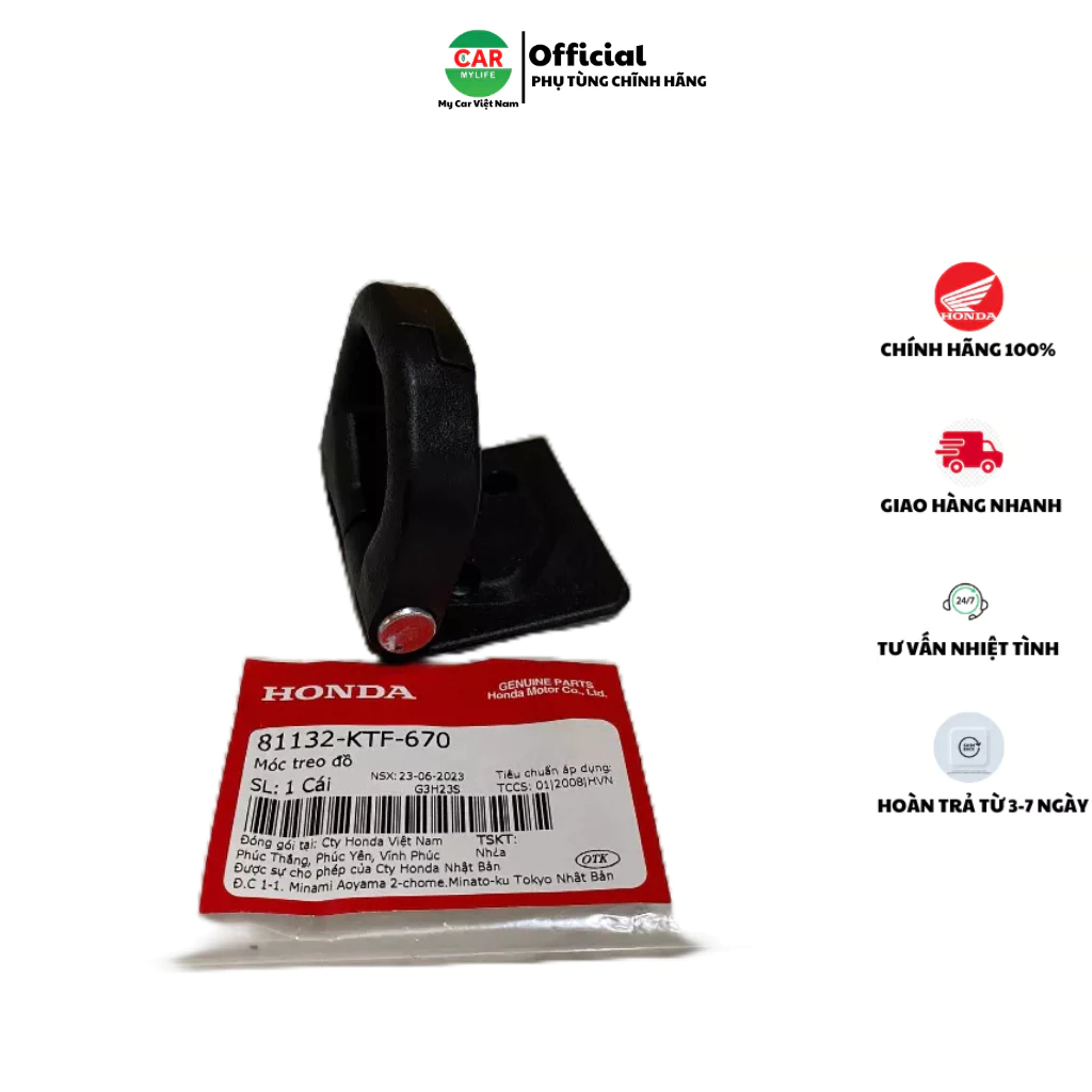 Móc treo đồ xe máy HONDA SH 125&150, LEAD 125, SH MODE.