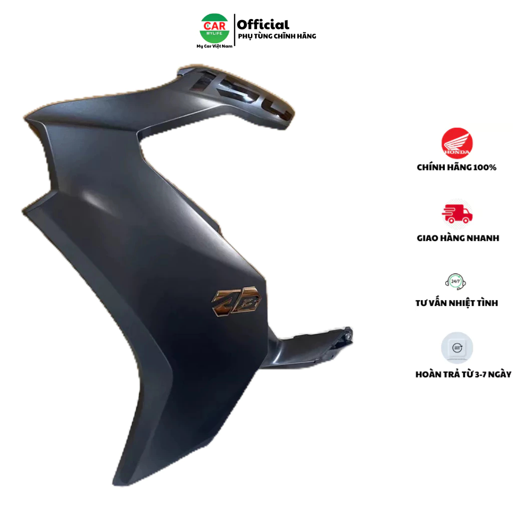 Cánh yếm bên phải HONDA AIR BLADE 150 năm 2020 màu Xanh xám.  64600K1FV00ZE