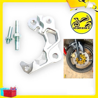 Pát trước heo zin ex 150 đĩa 260/267mm tặng 2 chốt làm bằng nhôm CNC nguyên khối. Pass bát