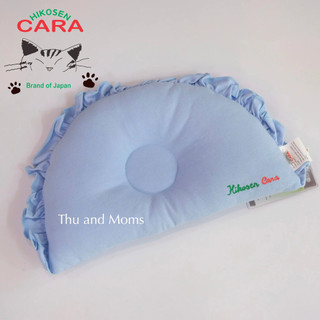 (Nhiều màu) Gối chống bẹp đầu cho bé sơ sinh Hikosen Cara Nhật Bản vải cotton tự nhiên mềm mát V-Z18-218