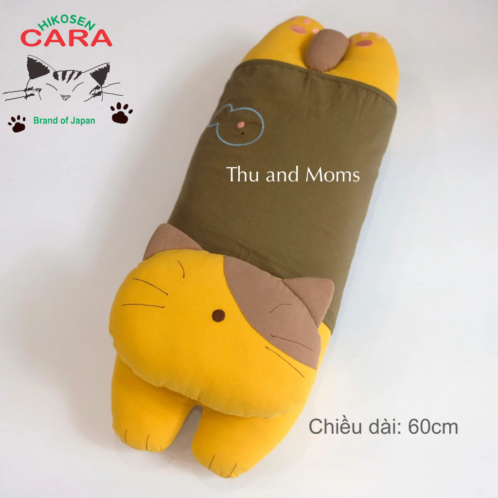 (Nhiều màu) Mèo size 60cm Hikosen Cara Nhật Bản thú bông