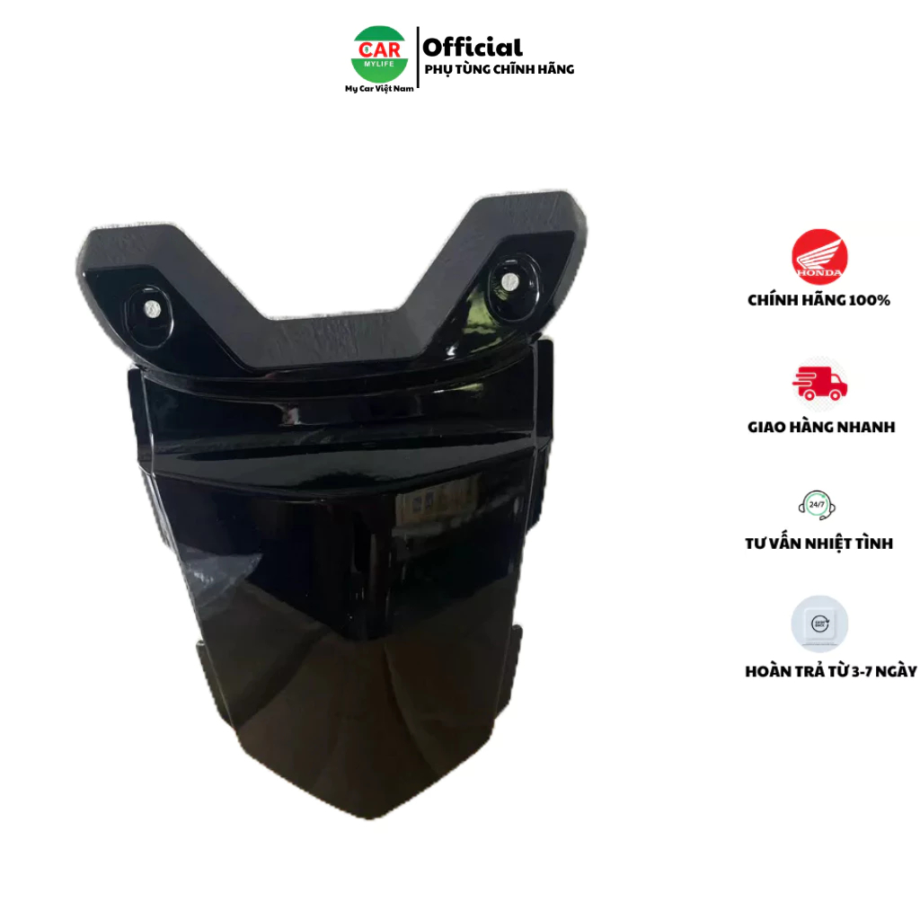 Bộ ốp đuôi - mui rùa HONDA WAVE RSX110 năm 2014-2016-2018 màu Đen.