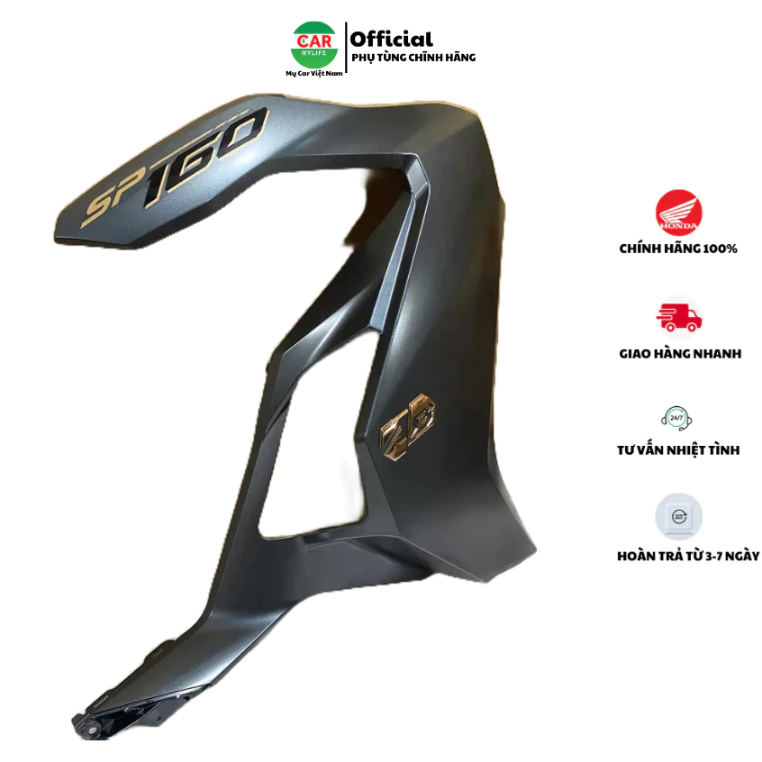 Ốp trước bên phải - cánh yếm phải HONDA AIR BLADE 160 năm 2023 màu Xanh đá nhám. *NHC34* 64500K2ZV10ZA