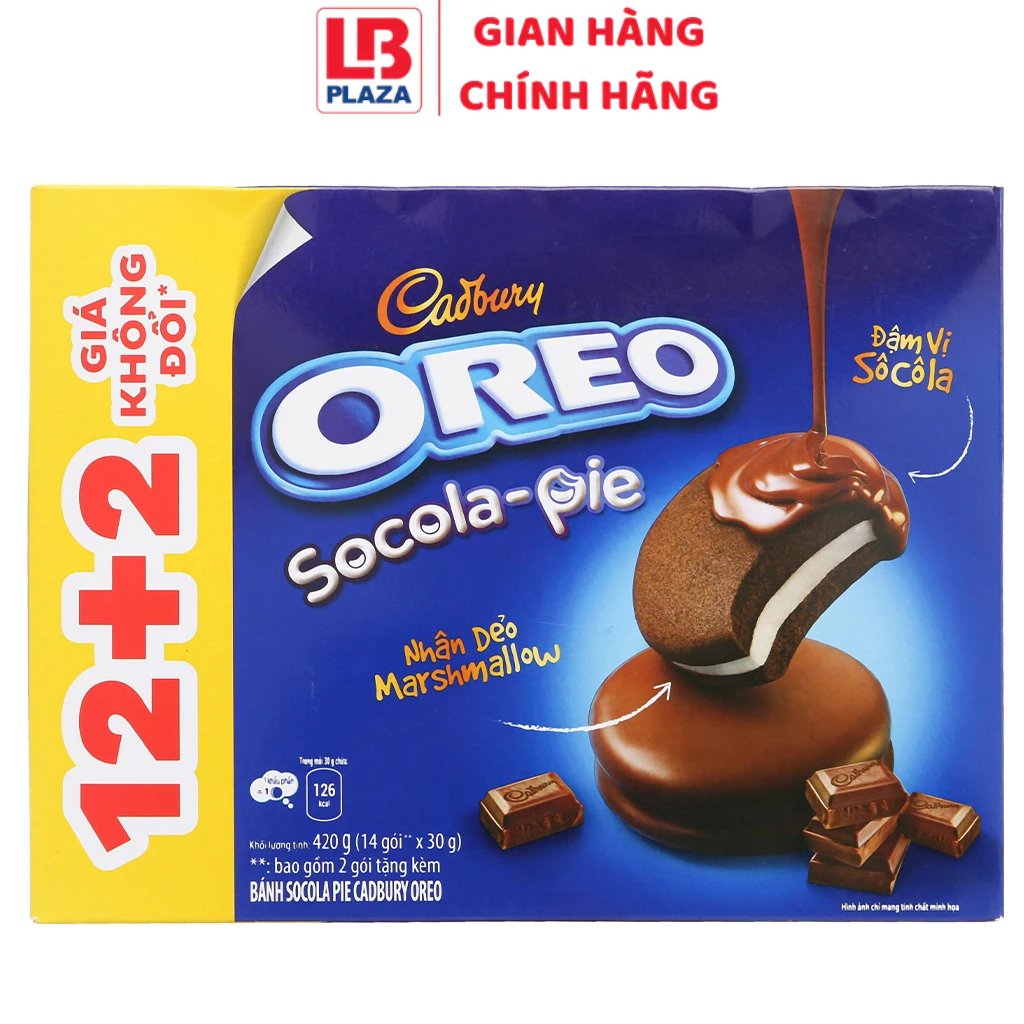 Bánh Oreo Socola Pie 420g
