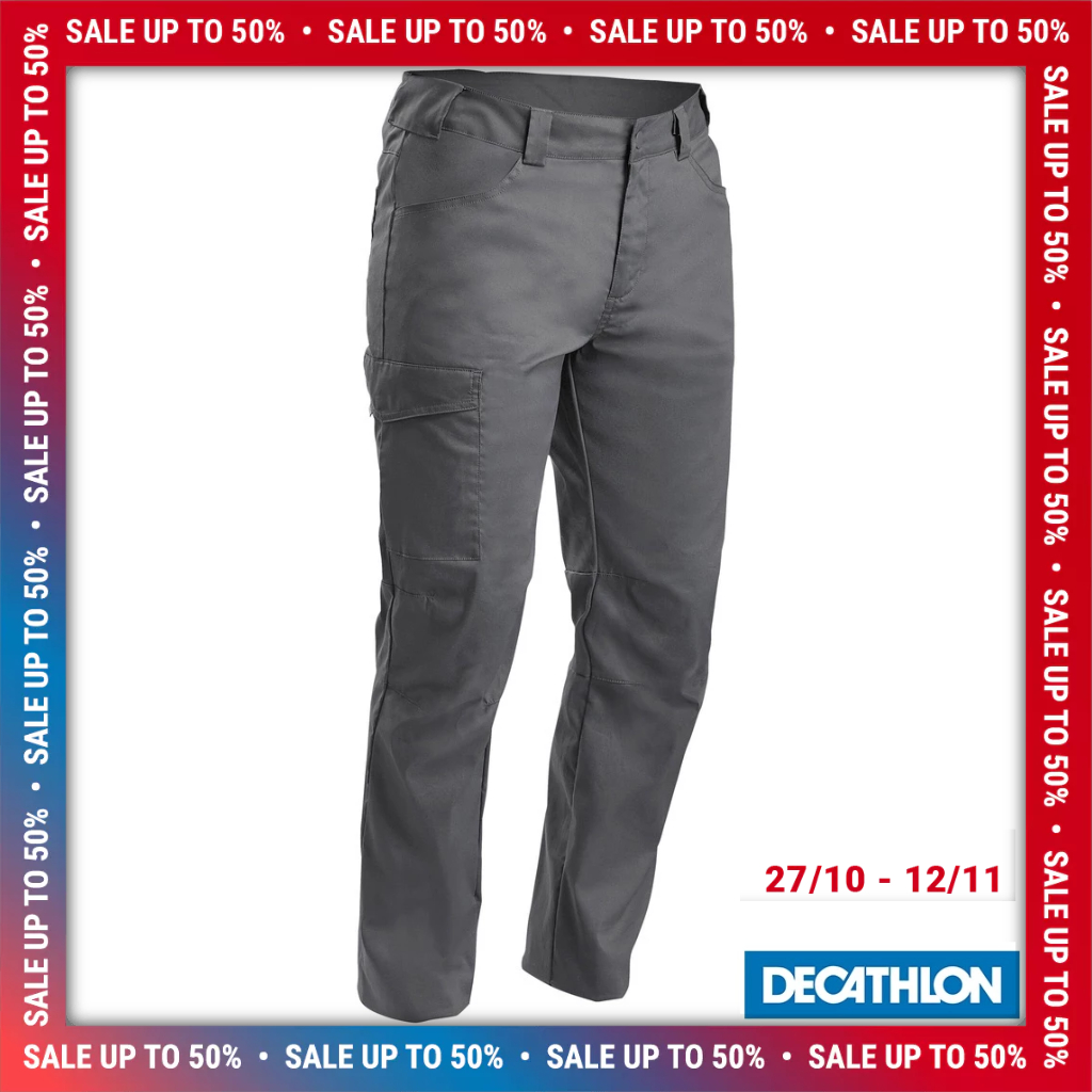 Quần dài cho nam DECATHLON QUECHUA đi dã ngoại mã 8549765