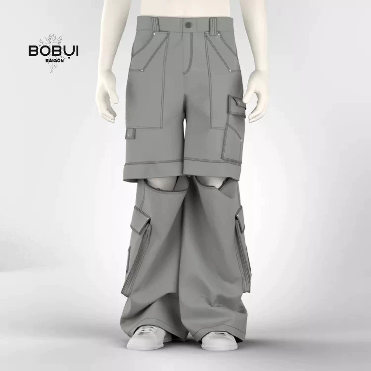 QUẦN CARGO CANVAS WORKWEAR