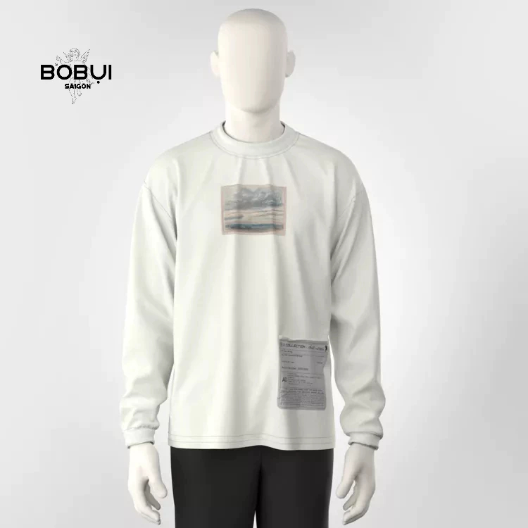 ÁO THUN DÀI TAY ARTWORK CLOUD