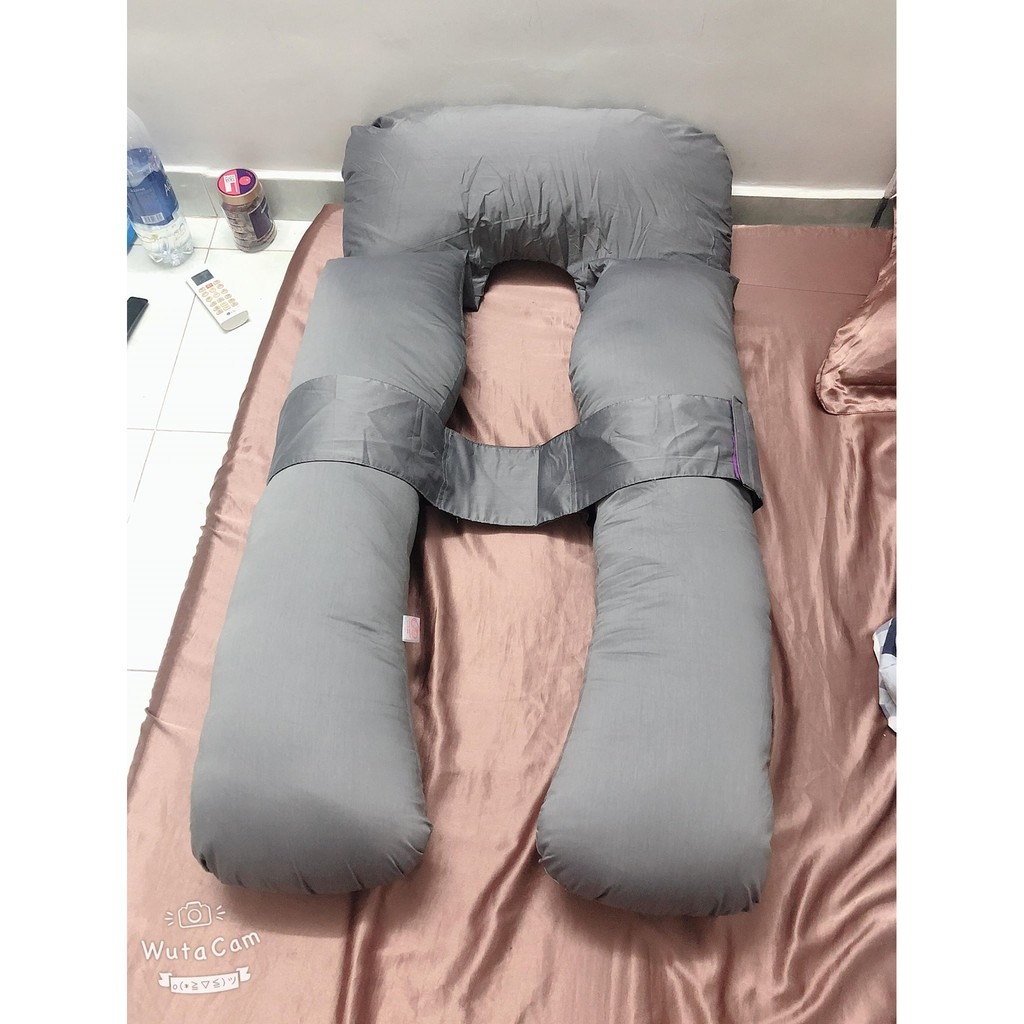 Gối ôm chữ U cho  bà bầu Gối ôm cho bà bầu Goixinh_ngocquyen