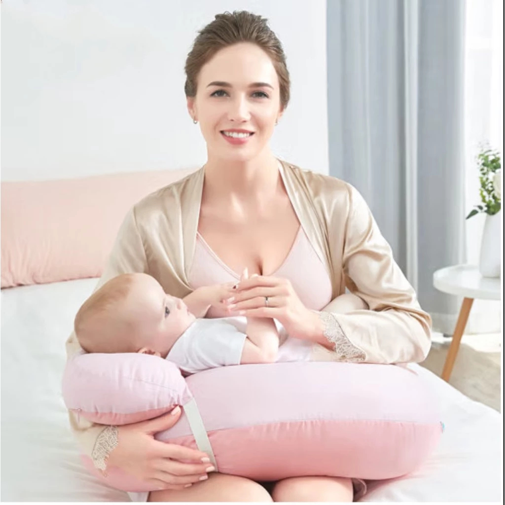 Gối cho bé bú chống sặc sữa cho bé