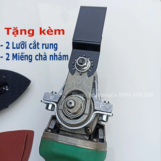 Máy cắt rung - Bộ chuyển đổi Máy Mài thành 2 chức năng Cắt Rung và Chà Nhám các góc cạnh khó