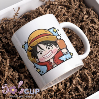Cốc Sứ In Hình One Piece, Vua Hải Tặc Cute Dễ Thương Decor, Trang Trí, Quà Tặng Đẹp, Ý Nghĩa