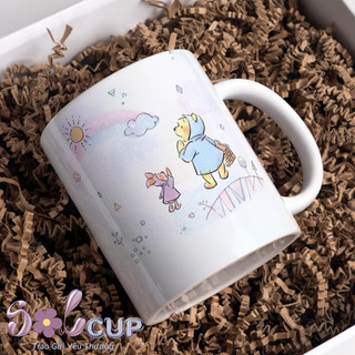 Cốc In Hình Pooh Và Những Người Bạn (In Hình Theo Yêu Cầu) Cốc Uống Nước Solcup 400ml