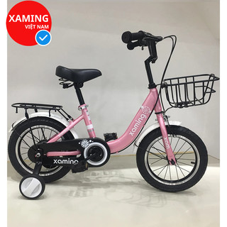 Xe đạp trẻ con Xaming NT-06, Xe đạp 4 bánh cho bé tập đi, Xe đạp mini trẻ em chính hãng