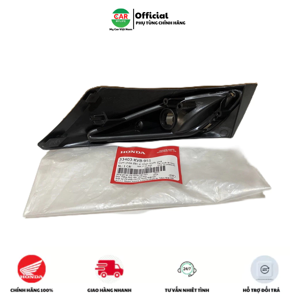 Cụm chóa đèn xi nhan trước bên phải HONDA CLICK.