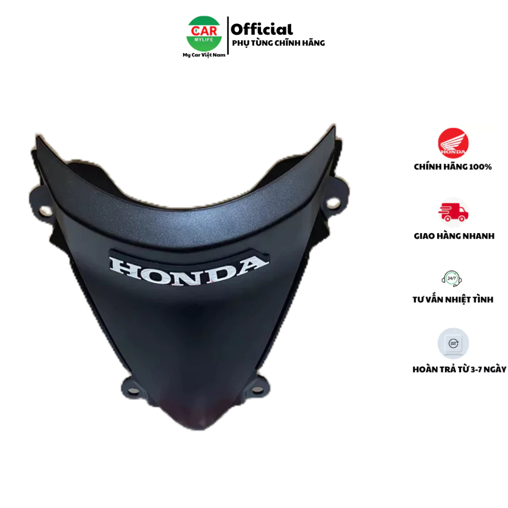 Bộ mặt nạ trước HONDA FUTURE NEO năm 2005-2007 màu Đen. (64300KTM970ZA)