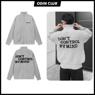 Áo khoác len Control Odin Club, Áo khoác nam nữ unisex form rộng, Local Brand ODIN CLUB