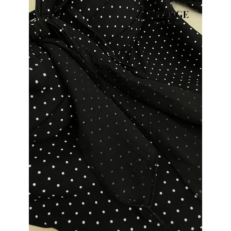 HÌNH THẬT - Fiona Dress - Đầm Thiết Kế Tay Dài Chất Liệu Vải Xô Cao Cấp