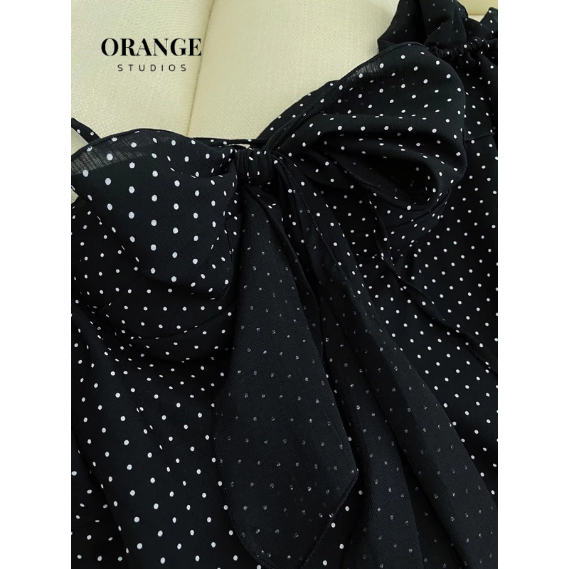 HÌNH THẬT - Fiona Dress - Đầm Thiết Kế Tay Dài Chất Liệu Vải Xô Cao Cấp